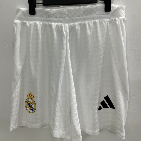 2024/25 RM Home White Player Version Shorts Pants 球员版