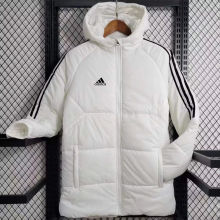 2023/24 Ad White Cotton Jacket 黑三边