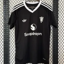 2024/25 M Utd GK Black Fans Soccer Jersey