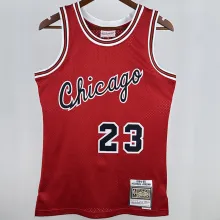 1984/1985 Bulls JORDAN #23 Red Retro NBA Jerseys 热压