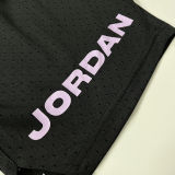 2024/25 Jordon Black NBA Shorts Pants 紫色字