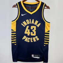 2023/24 Pacers SIAKAM #43 Dark Blue NBA Jerseys