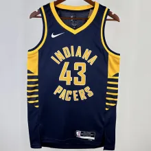 2023/24 Pacers SIAKAM #43 Dark Blue NBA Jerseys