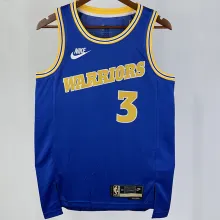 2023/24 Lakers PAUL #3 Blue Retro NBA Jerseys 热压
