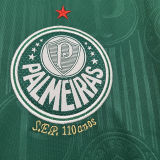 2024/25 Palmeiras 1:1 Quality Home Fans Jersey (All Sponsor 全广告)