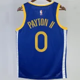 2023/24 Warriors PAYTON II #0 Blue NBA Jerseys