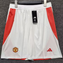 2024/25 M Utd White Shorts Pants