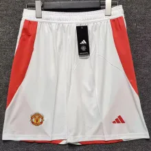 2024/25 M Utd White Shorts Pants