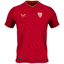 2023/24 Sevilla FC Away Red Fans Soccer Jersey