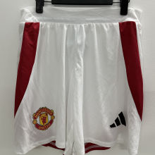 2024/25 M Utd White Player Version Shorts Pants 球员版