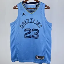 Grizzlies ROSE #23 Blue NBA Jerseys