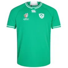 2023 Irish IRFU RUGBY WORLD CUP Home Green Rugby Jersey Ireland爱尔兰