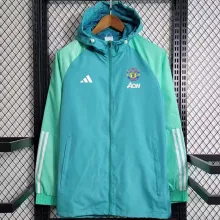 2023/24 M Utd Green Windbreaker
