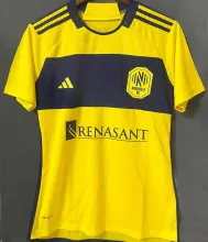 2024/25 Nashville Home Yellow Fans Soccer Jersey 纳什维尔