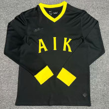 2024 AIK Solna Black Long Sleeve Soccer Jersey