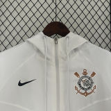 2024 Corinthians White Windbreaker