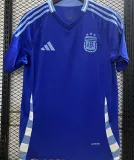 DI MARIA #11 Argentina Away Blue Fans Soccer Jersey 2024/25 ★★