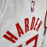 2020 Rockets HARDEN #13 White City Edition NBA Jerseys