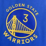 2023/24 Warriors POOLE #3 Blue NBA Jerseys