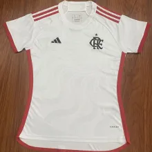 2024/25 Flamengo Away White Women Soccer Jersey 女