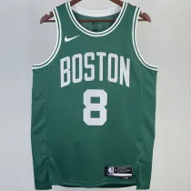 2023/24 Celtics PORAIGIS #8 Green NBA Jerseys 热压