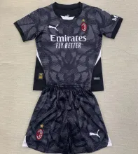 2024/25 AC Milan GK Black Fans Soccer Jersey
