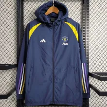 2023/24 M Utd Sapphire Blue Windbreaker