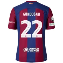 Gündoğan #22 BA 1:1 Quality Home Fans Jersey 2023/24 (UCL Font 欧冠字体) ★★