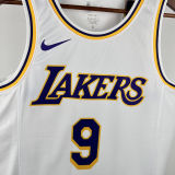 2025 Lakers JAMES JR. #9 White NBA Jerseys 热压