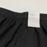 2024/25 Nk~ Black Pure Cotton Sports Trousers Zipper style