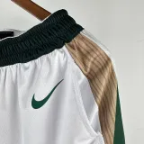 2024/25 Celtics White NBA Pants