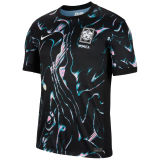 2024/25 South Korea Away Black Kids Soccer Jersey