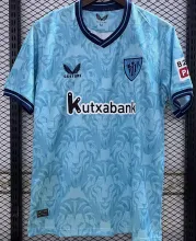 2023/24 Bibao AT Away Blue Fans Soccer Jersey