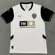 2024/25 Valencia Home White Fans Soccer Jersey