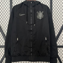 2024/25 Corinthians Black Windbreaker