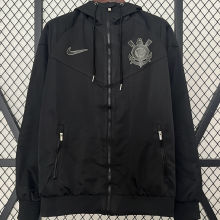 2024/25 Corinthians Black Windbreaker