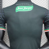 2024/25 Palestino Away Black Player Version Soccer Jersey