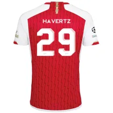HAVERTZ #29 ARS 1:1 Quality Home Fans Jersey 2023/24 (UCL Font) ★★