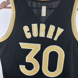 2025 Warriors CURRY #30 Black City Edition NBA Jerseys