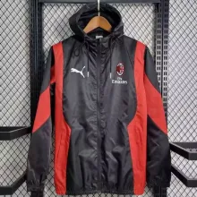 2023/24 AC Black Windbreaker