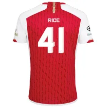RICE #41 ARS 1:1 Quality Home Fans Jersey 2023/24 (UCL Font) ★★