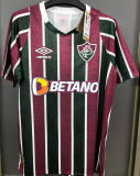 2024/25 Fluminense Home Fans Soccer Jersey 有胸前广告