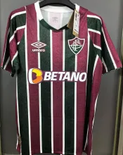 2024/25 Fluminense Home Fans Soccer Jersey 有胸前广告