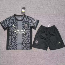 2023/24 PSG Third Black Kids Soccer Jersey