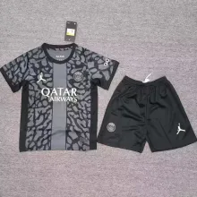 2023/24 PSG Third Black Kids Soccer Jersey