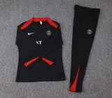 2025 PSG Black Kids Sweater Tracksuit