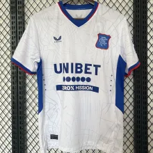 2024/25 Glasgow Rangers Away White Fans Jersey