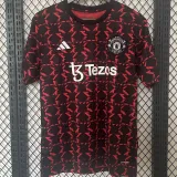 2024/25 M Utd Red Black Fans Training Jersey