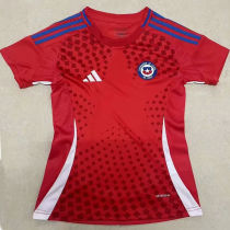 2024/25 Chile Home Red Women Soccer Jersey 女