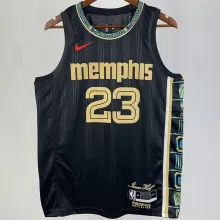 Grizzlies ROSE #23 Black City Edition NBA Jerseys